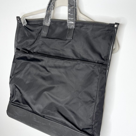 NWT ATM Anthony Thomas Melillo Medium Tote Backpack Foldable Convertible Black - Picture 4 of 11